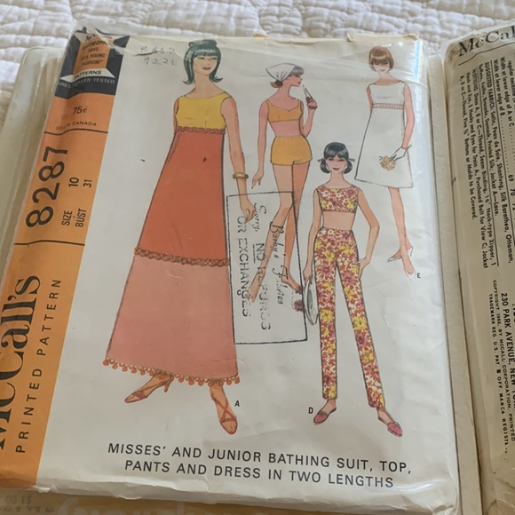 VTG Sewing Patterns, Bundle - Picture 7 of 15